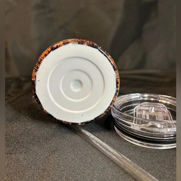 FAST ORANGE HAND SOAP SHOP CLEANER 20 OZ STAINLESS STEEL TUMBLER CUP +LID/STRAW - Picture 5 of 5